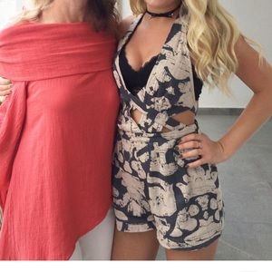 Free People Romper (on the left)